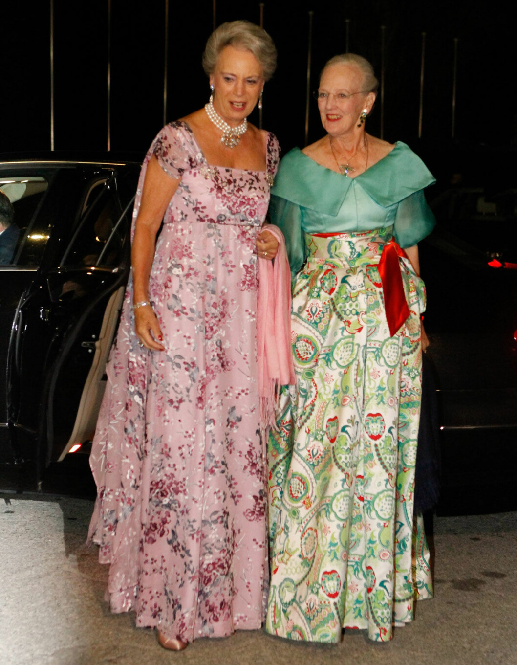Kungliga systrarna Benedikte och Margrethe tillsammans. Kungliga systrarna Benedikte och Margrethe tillsammans.