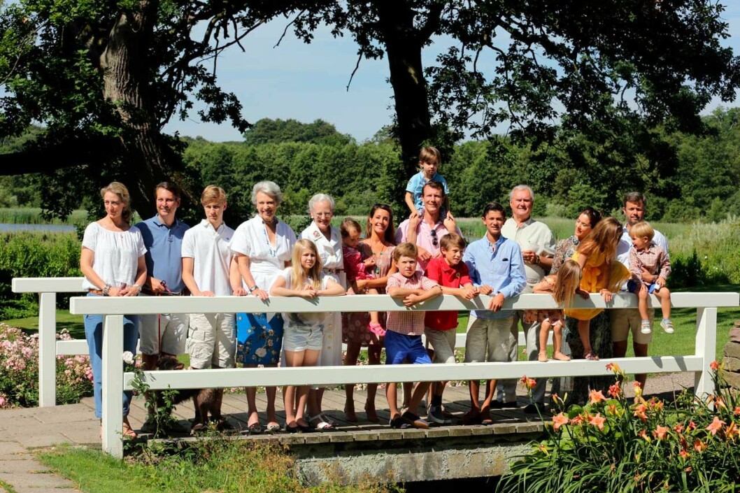 Sommarfotograferingen 2014. Margrethe familj 2014