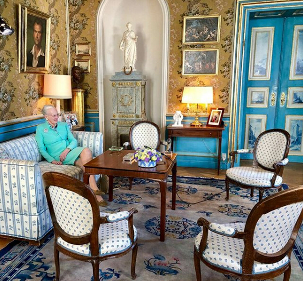 Margrethe fick fira ensam med taxen. Drottning Margrethe firade 80-årsdagen ensam på Fredensborg.