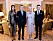 Drottning Margrethe och kronprins Frederik med Argentinas president Mauricio Macri och hans fru Juliana Awada.