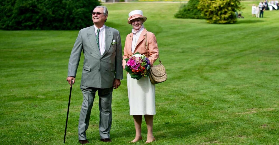 drottning Margrethe o prins Henrik