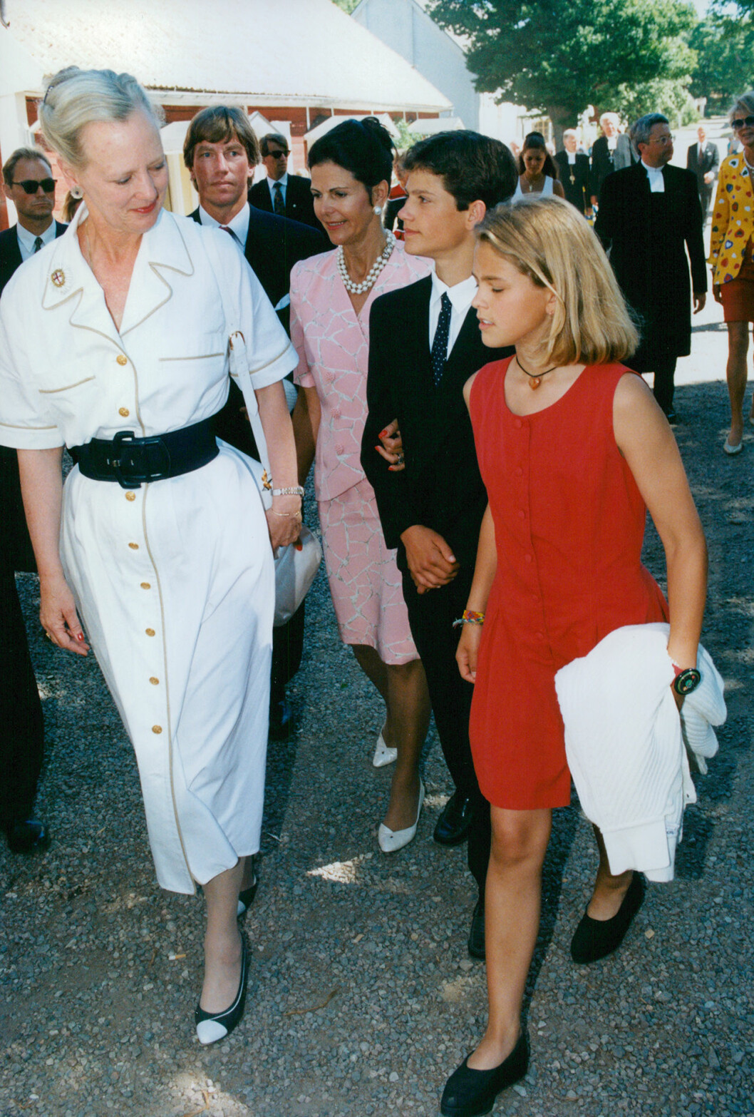 Margrethe och prinsessan Madeleine