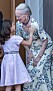 Drottning Margrethe med barnbarnet, prinsessan Athena, 8, 2019. 
