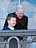 Drottning Margrethe med barnbarnet prins Christian, här sju år 2012. 