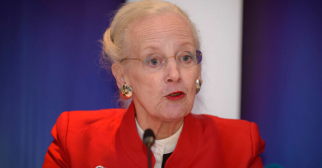 Margrethe är en bestämd kvinna. Margrethe är en bestämd kvinna.