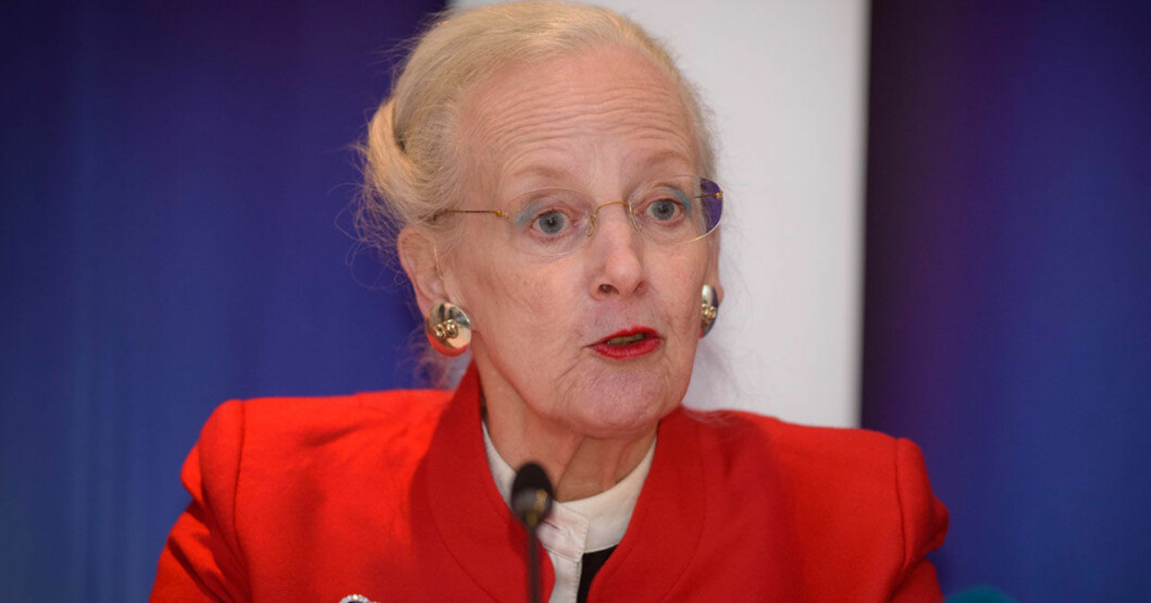 Drottning Margrethe undkom med nöd och näppe! Drottning Margrethe