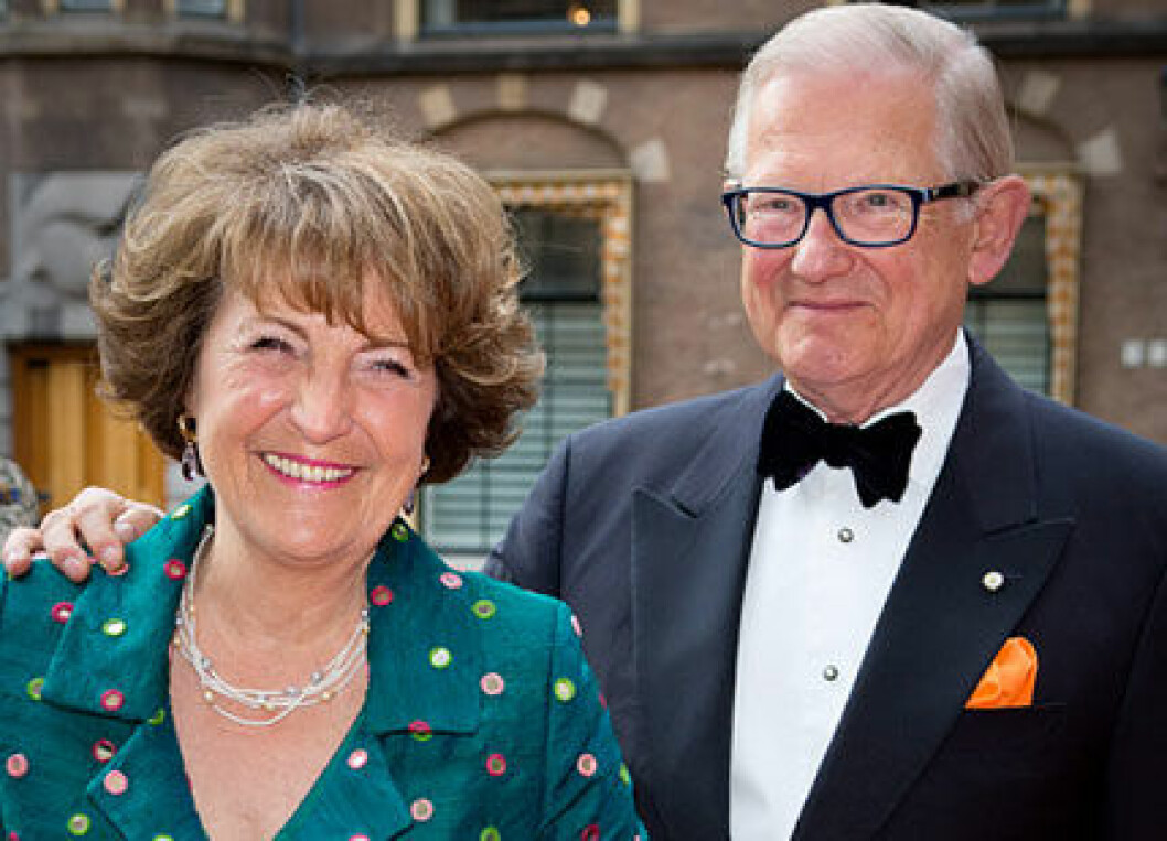 Beatrix prinsessyster Margriet och professor Pieter van Vollenhoven