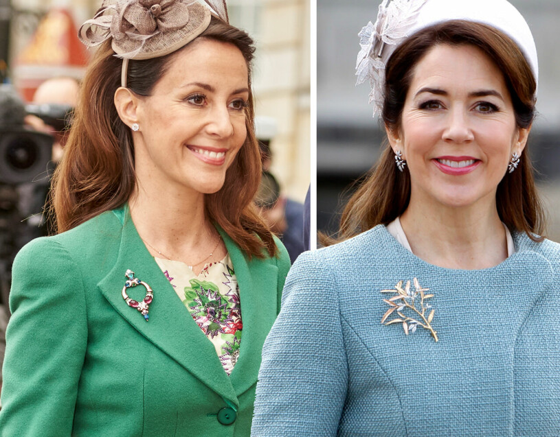 Prinsessan Marie och kronprinsessan Mary – två väldigt olika prinsessor. Prinsessan Marie Kronprinsessan Mary