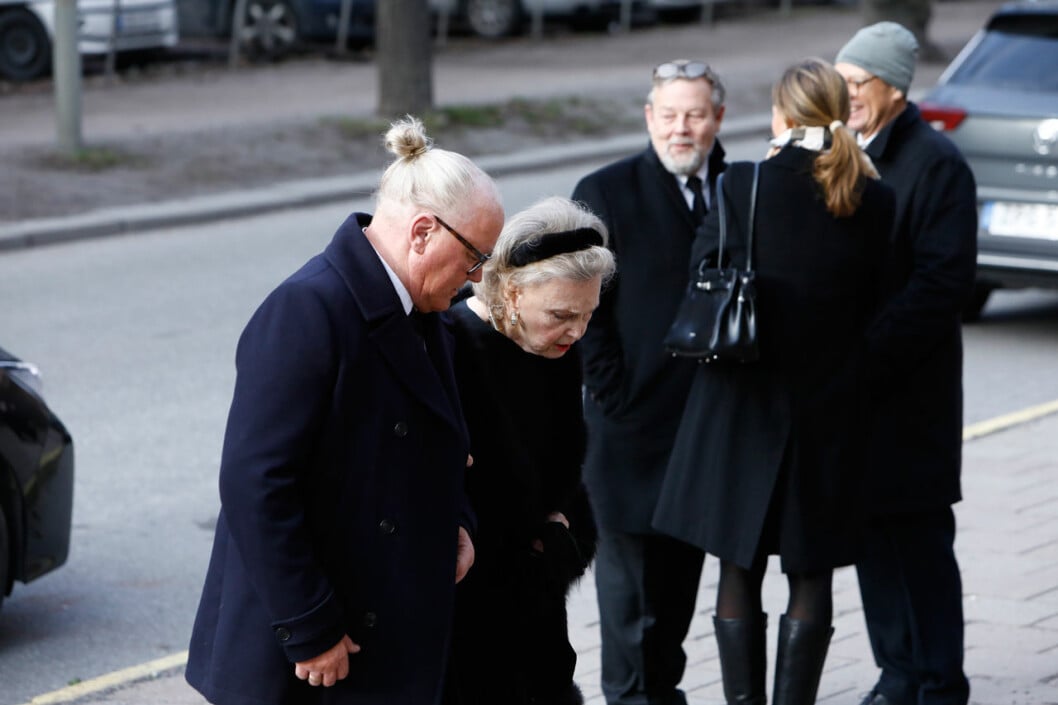Grevinnan Marianne Bernadotte syntes ofta vid Dagmars sida. marianne bernadotte