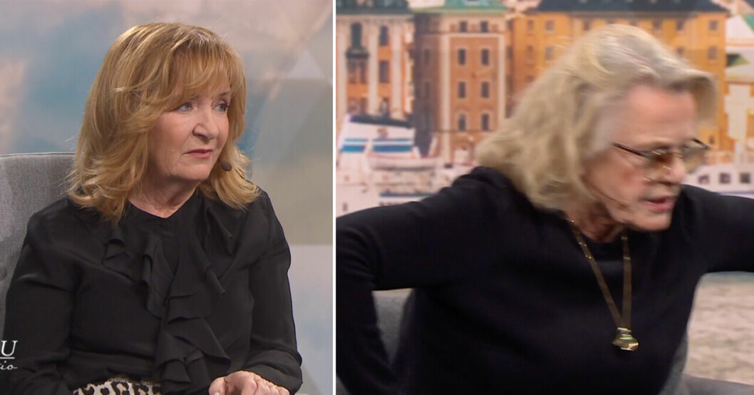 Marie Göranzons ilska i TV4 – mitt i samtalet med Malou