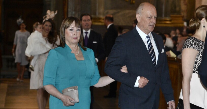 Marie och Erik Hellqvist i Slottskyrkan, 2015. Marie Hellqvist och Erik Hellqvist
