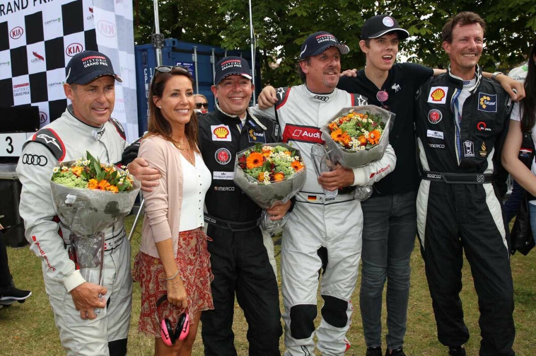 Marie och Joachim racing