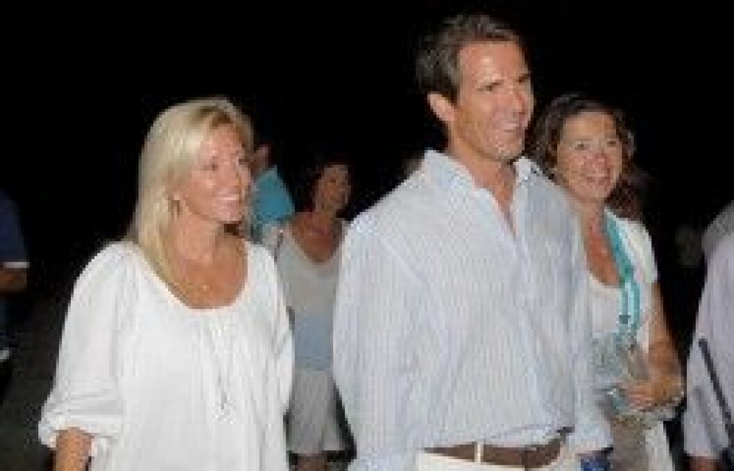 Marie Chantal och hennes make Pavlos. Marie Chantal och hennes make Pavlos.