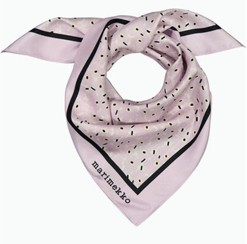 rosa scarf från marimekko