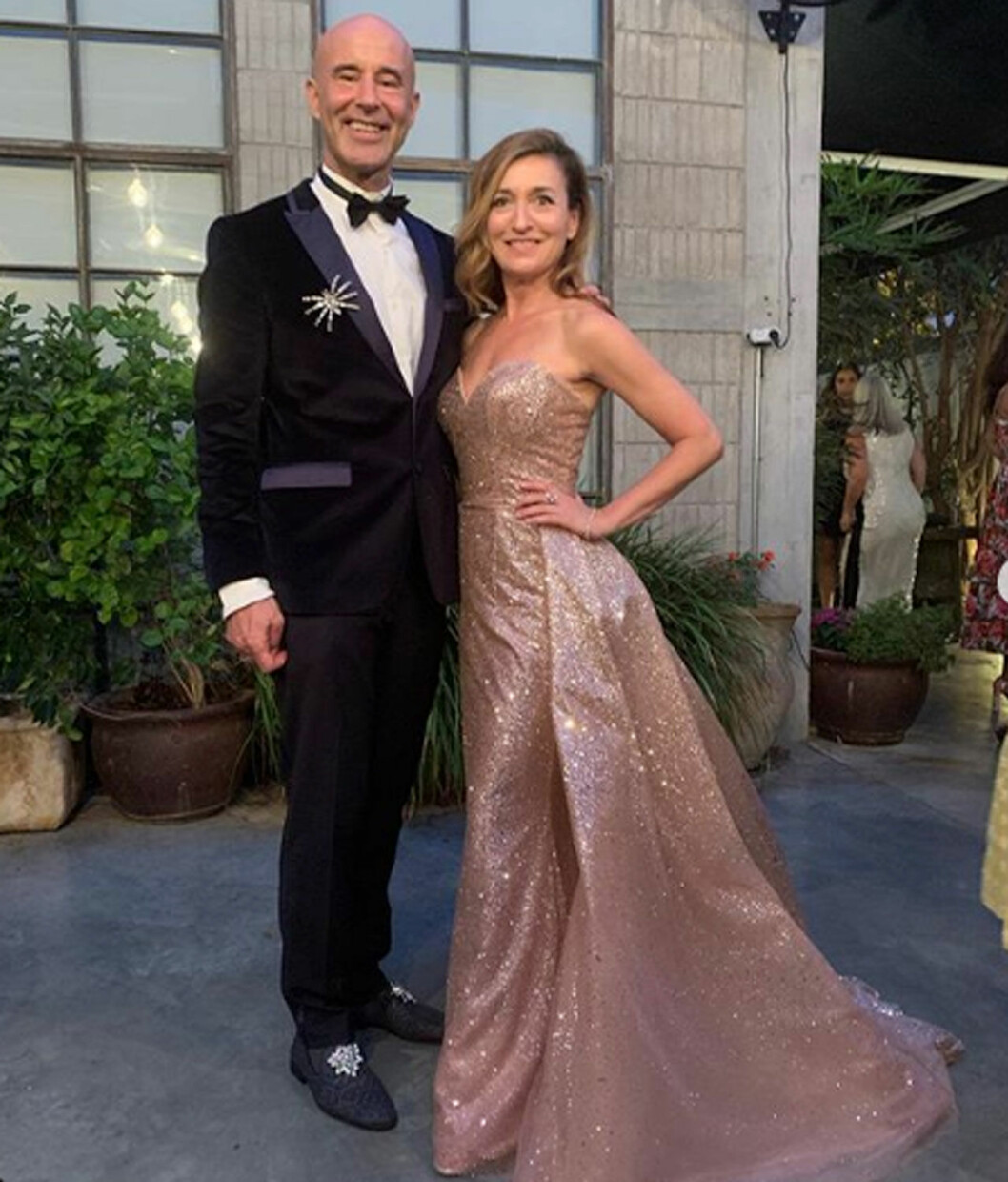 Martina Bonnier med Mark Levengood under Micael Bindefelds storslagna 60-årsfirande i Tel Aviv. Martina Bonnier med Mark Levengood under Micael Bindefelds storslagna 60-årsfirande i Tel Aviv.