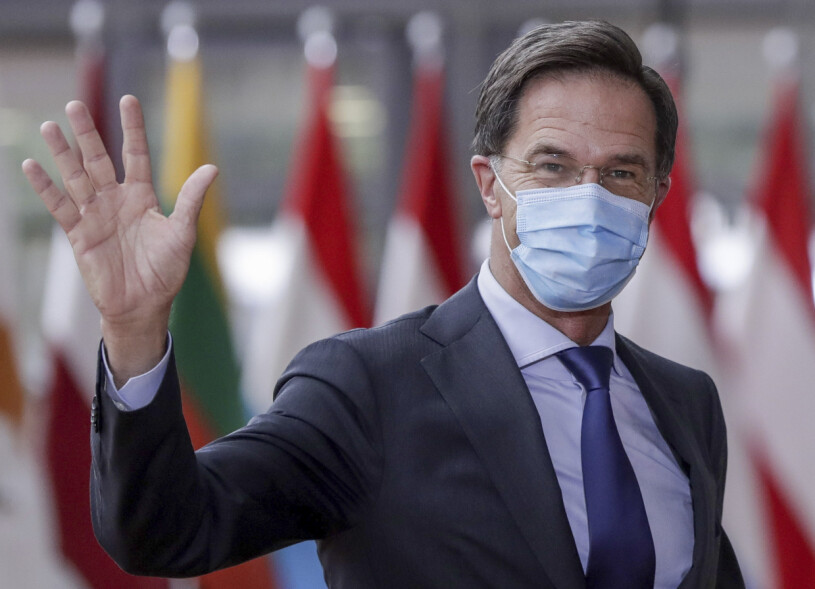 Premiärministern Mark Rutte Mark Rutte