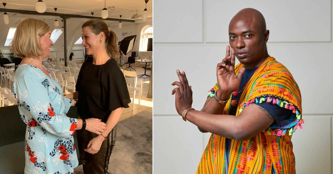 svensk damtidnings anna von koch gick på kurs hos shaman durek och prinsessan märtha louise
