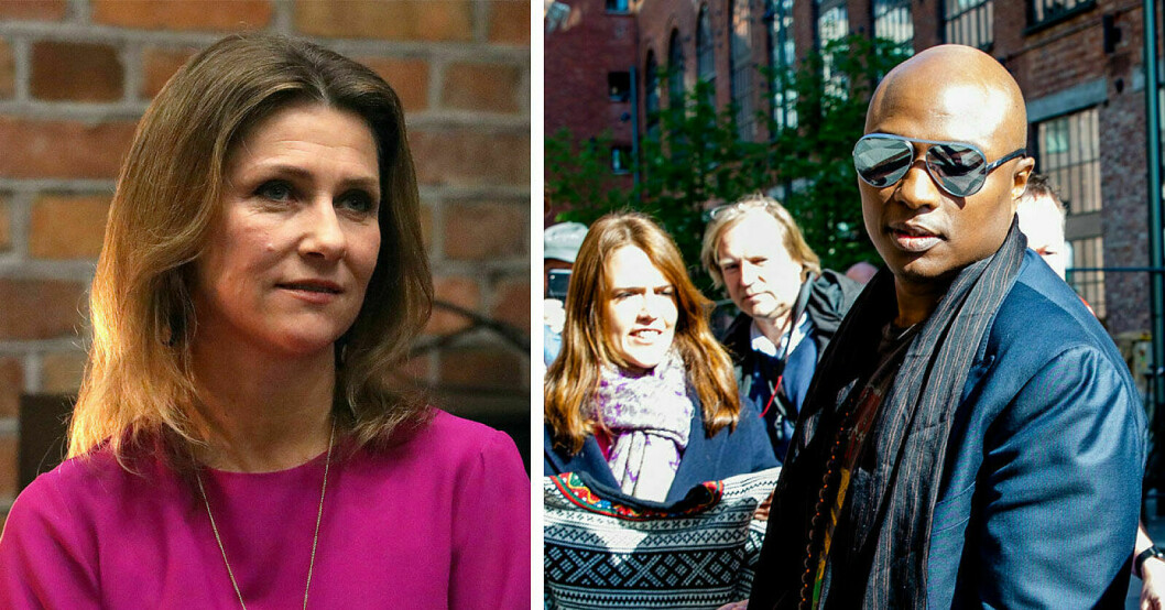 Nu får Märtha Louise skämmas igen! Prinsessan Märtha Louise och Durek Verrett