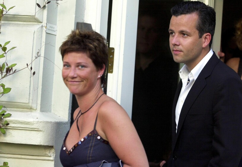 Märtha Louise och Ari Behn år 2001 – året de förlovade sig. Foto: TT
