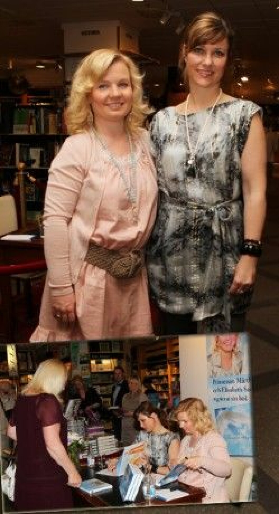 Prinsessan Märtha Louise med väninnan och kollegan Elisabeth Samnøy. Prinsessan Märtha Louise med väninnan och kollegan Elisabeth Samnøy.