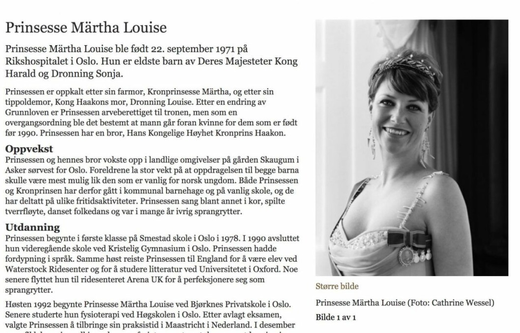 prinsessan märtha louise