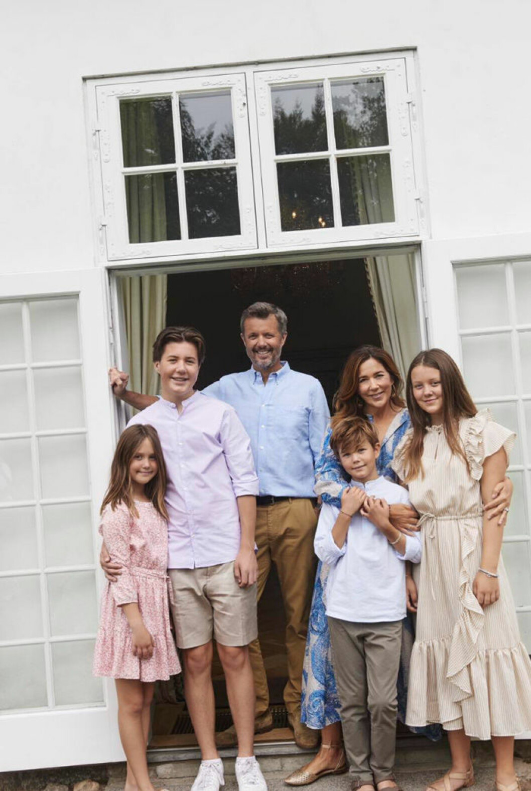 Danska kronprinsfamiljen.