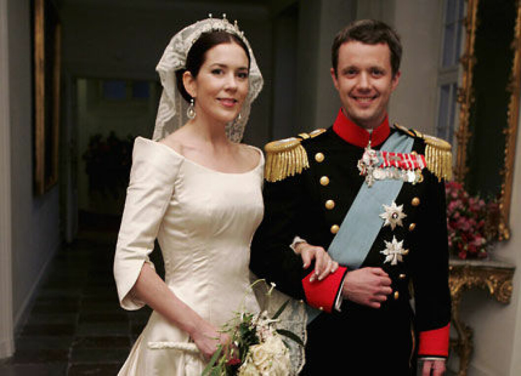 Det danska kronprinsparet Mary och Frederik