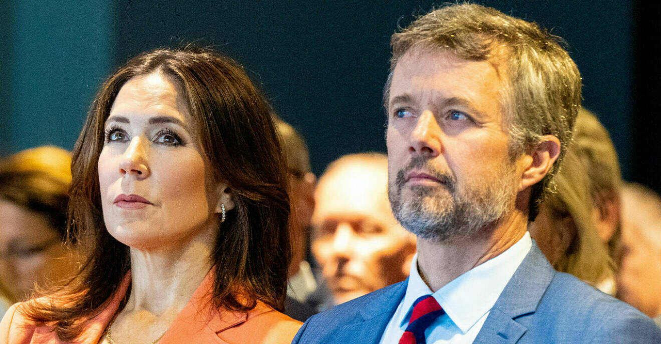 Kronprinsessan Mary och kronprins Frederik