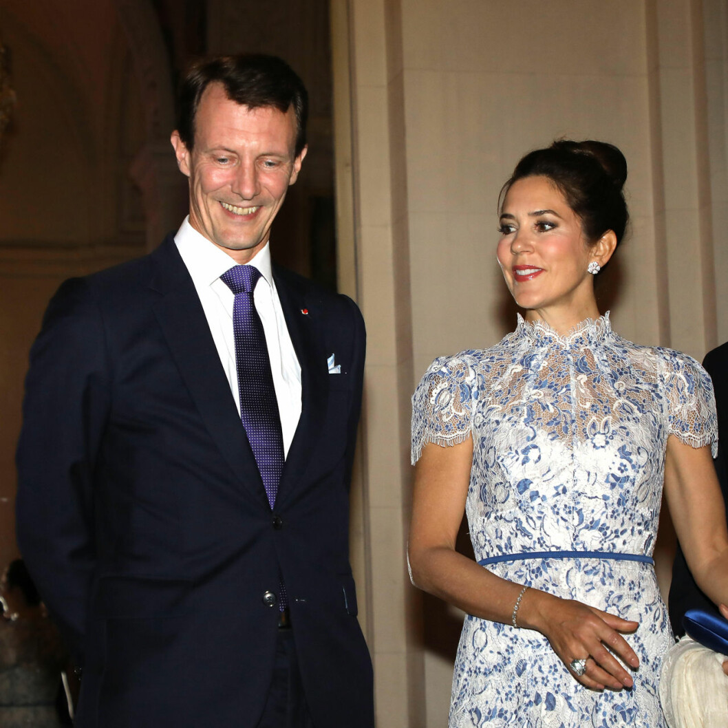 Mary och Joachim vid ett tidigare tillfälle. Kronprinsessan Mary och prins Joachim