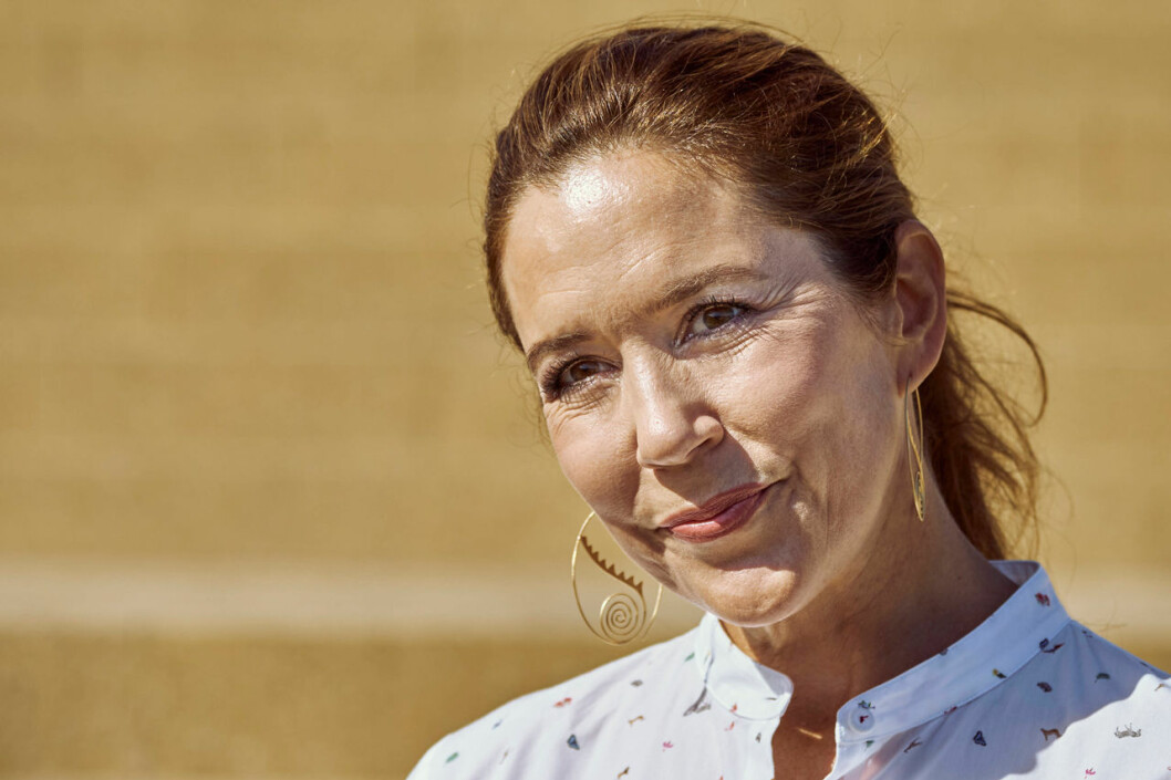 Mary var djupt berörd. Kronprinsessan Mary