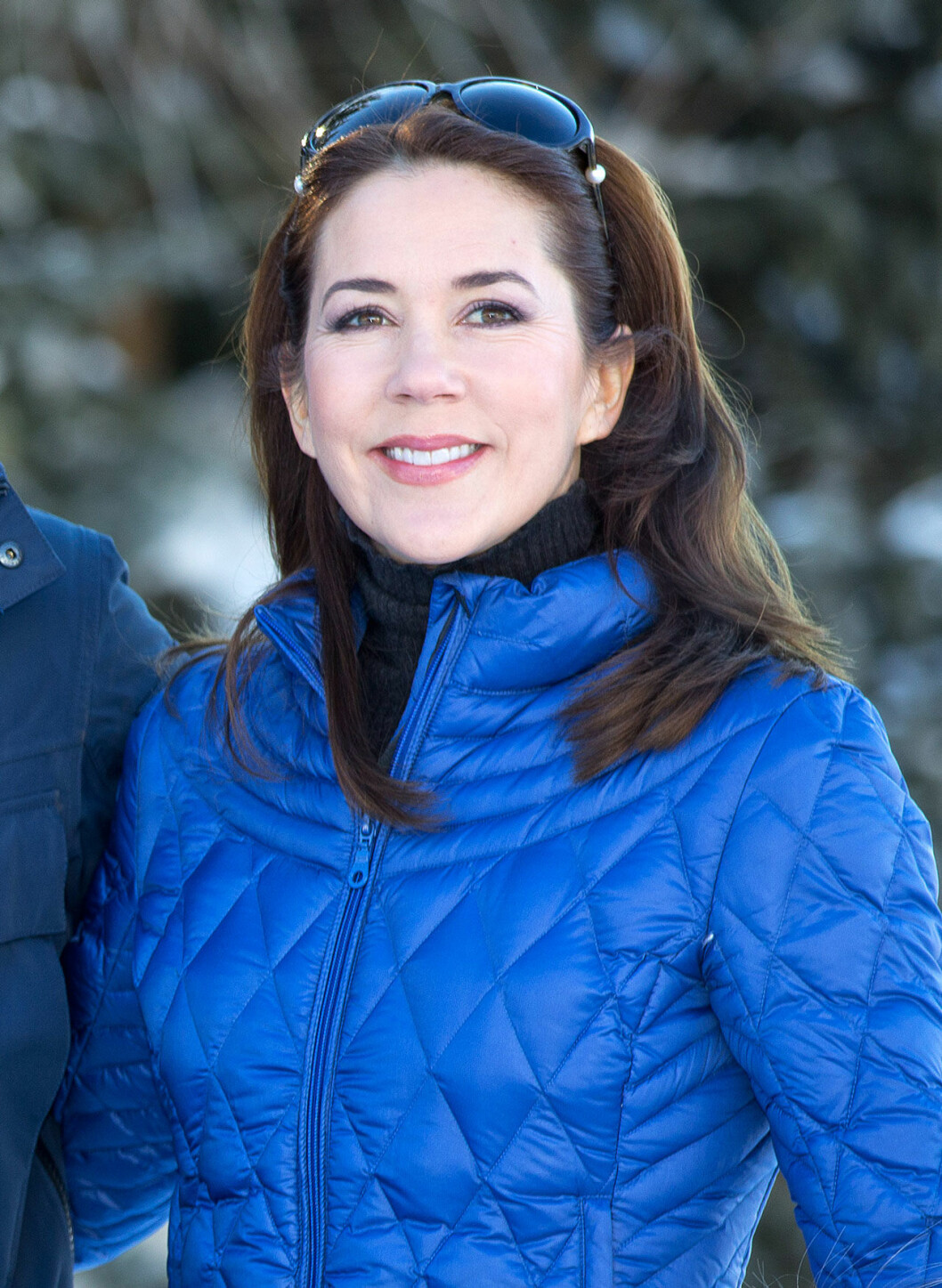 …men till påsk är de hemma igen. Kronprinsessan Mary i Verbier i Schweiz