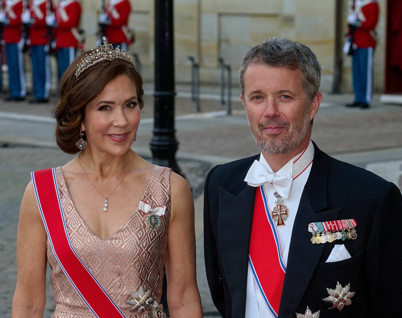 Kronprinsessan Mary och kronprins Fredrik
