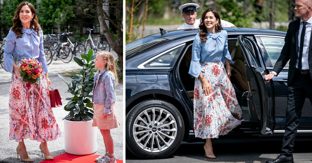 Kronprinsessan Marys trendiga sommarkjol – här hittar du lika fina