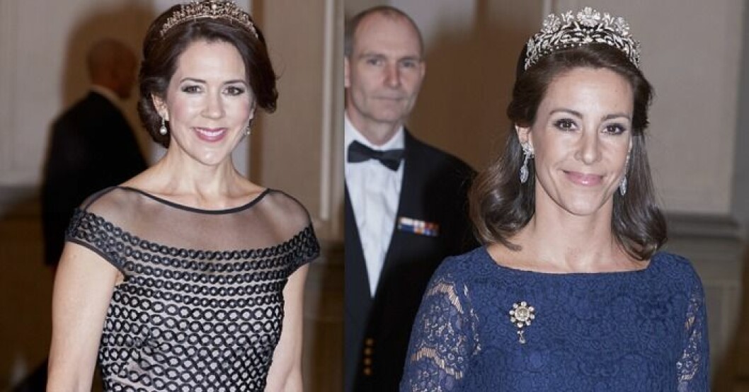 Orden om nya bilden avslöjar splittringen mellan prinsessan Marie och Mary
