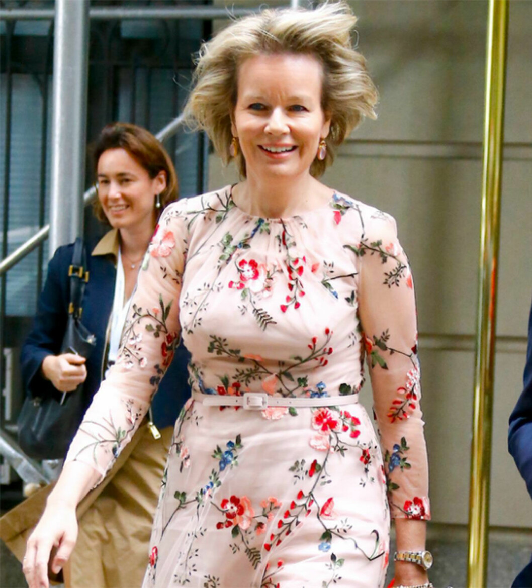 Drottning Mathilde i New York