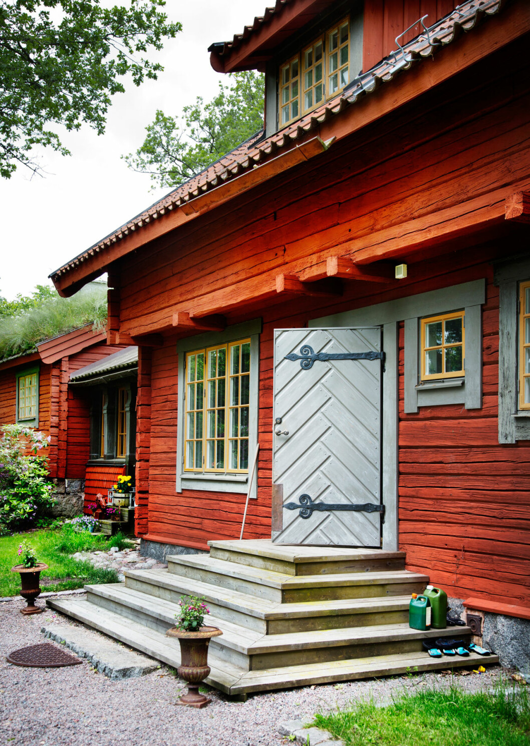 Paret Klum har sålt sitt hus, där den äldsta delen är från 1700-talet. Mattias Klum - huset i Uppsala