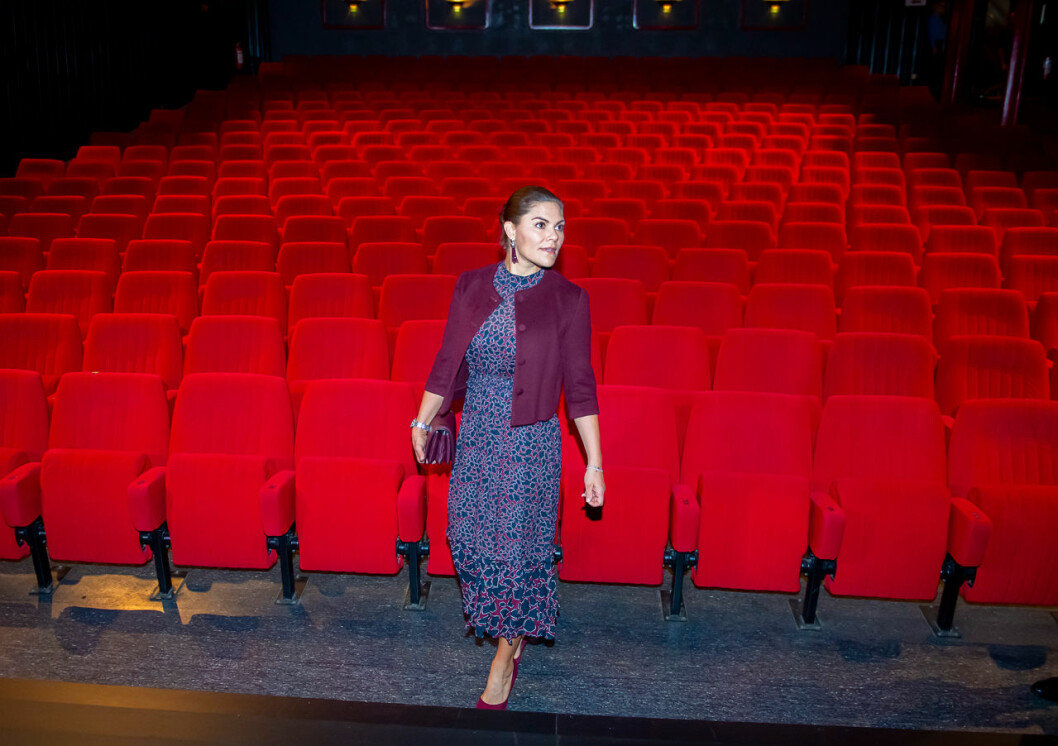 Hallå Mikael, var är du? Kronprinsessan Victoria Maximteatern Maxim