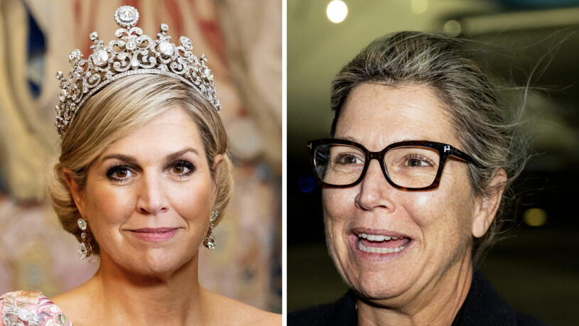 Drottning Máxima låter tiaran vila och kör på en mer nedtonad look. Drottning Máxima