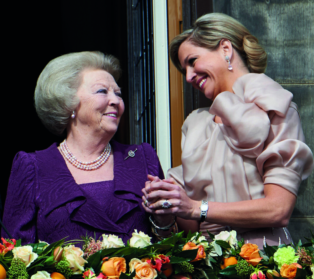 Svärmor Beatrix är numera prinsessa.