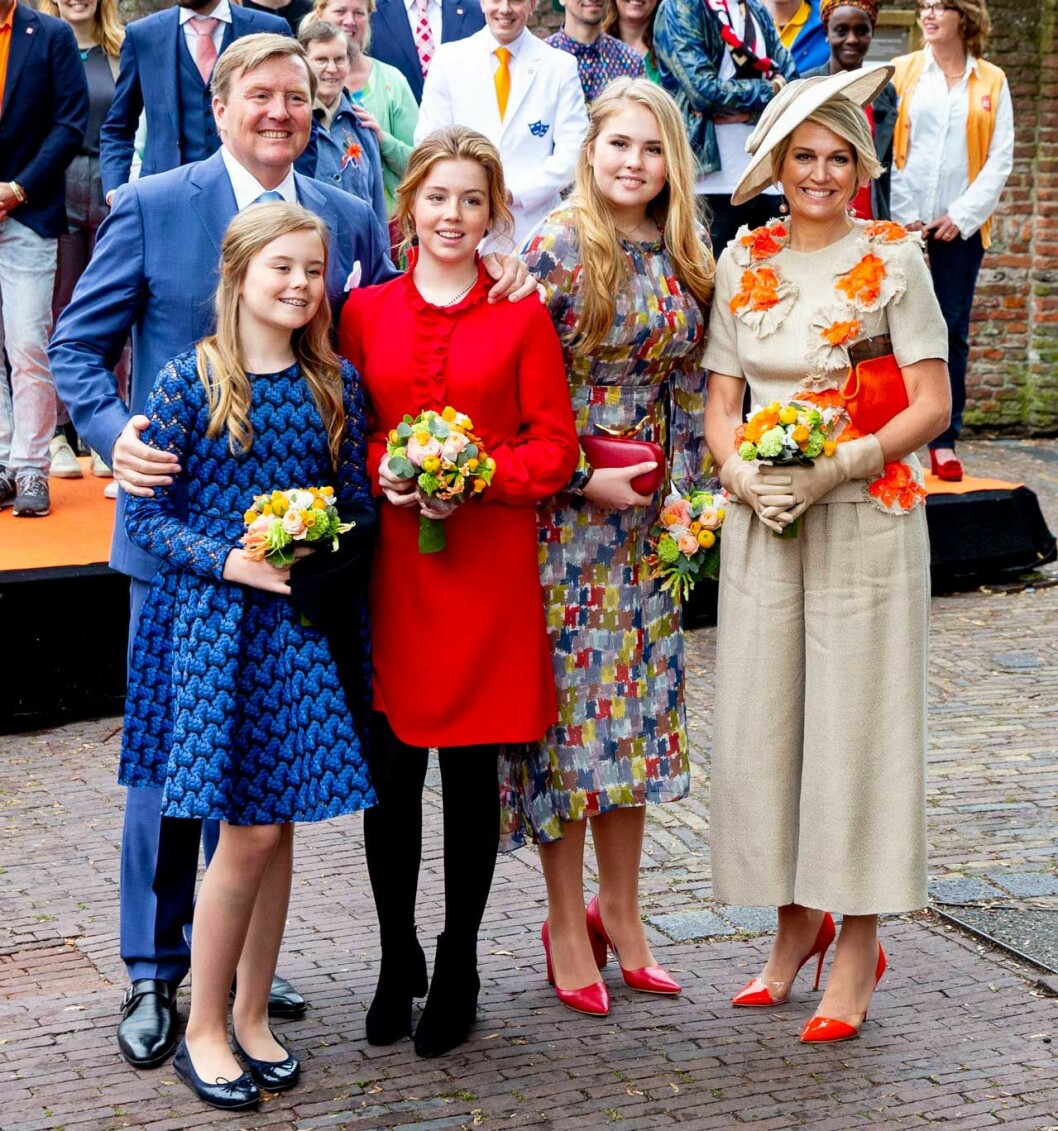 maxima Willem-alexander och barnen