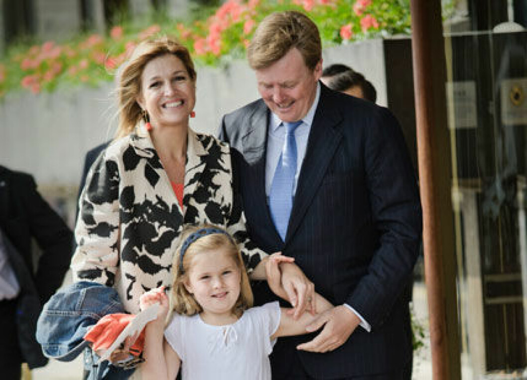 Kronprinsessan Máxima, kronprins Willem-Alexander. Kronprinsessan Máxima, kronprins Willem-Alexander.