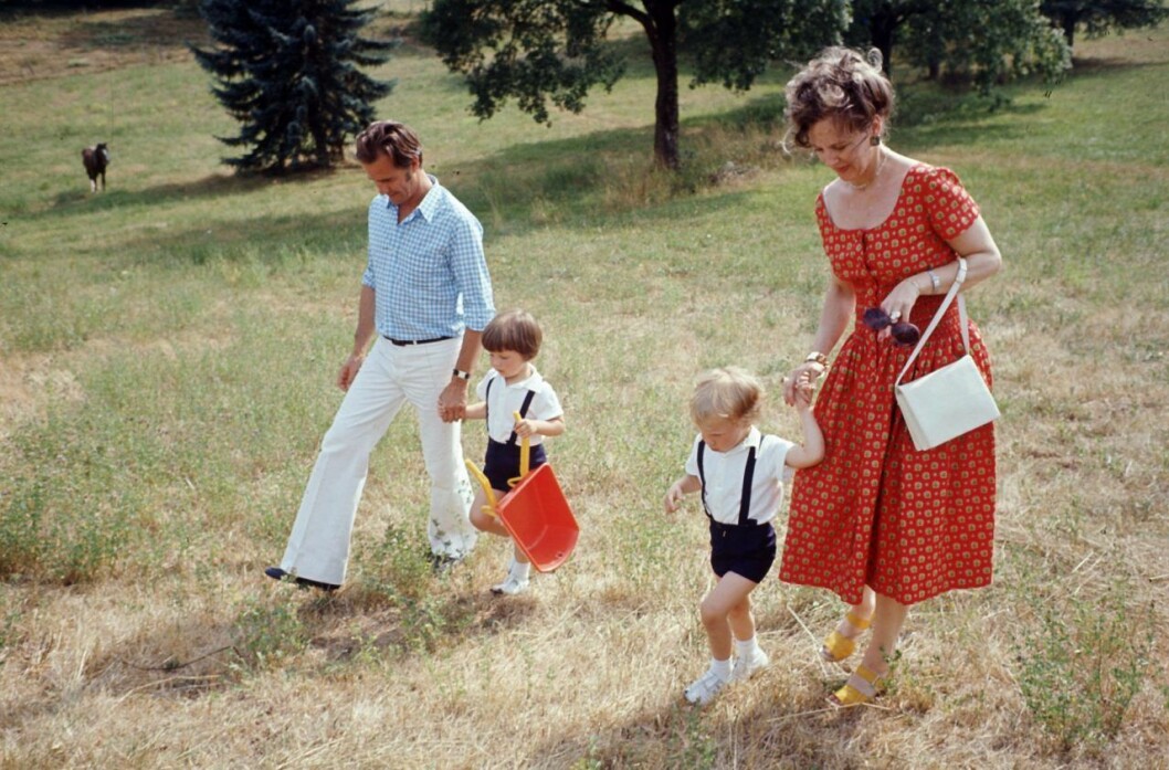 Med sönerna i Frankrike, 1972.