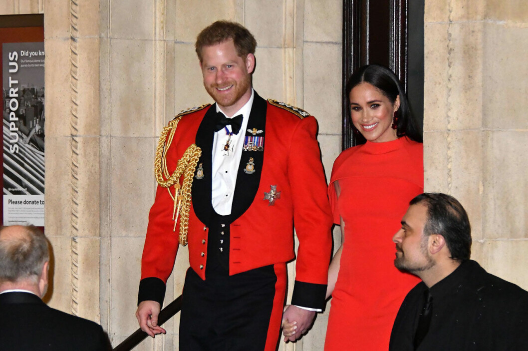 Meghan och Harry intensivspurtade. Meghan Markle och prins Harry.