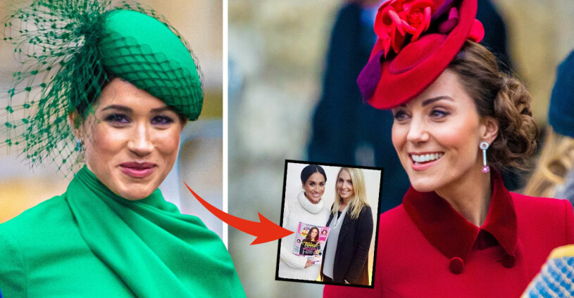 Meghan och Kate – och omslaget som blivit en snackis. Meghan Markle och Kate Middleton