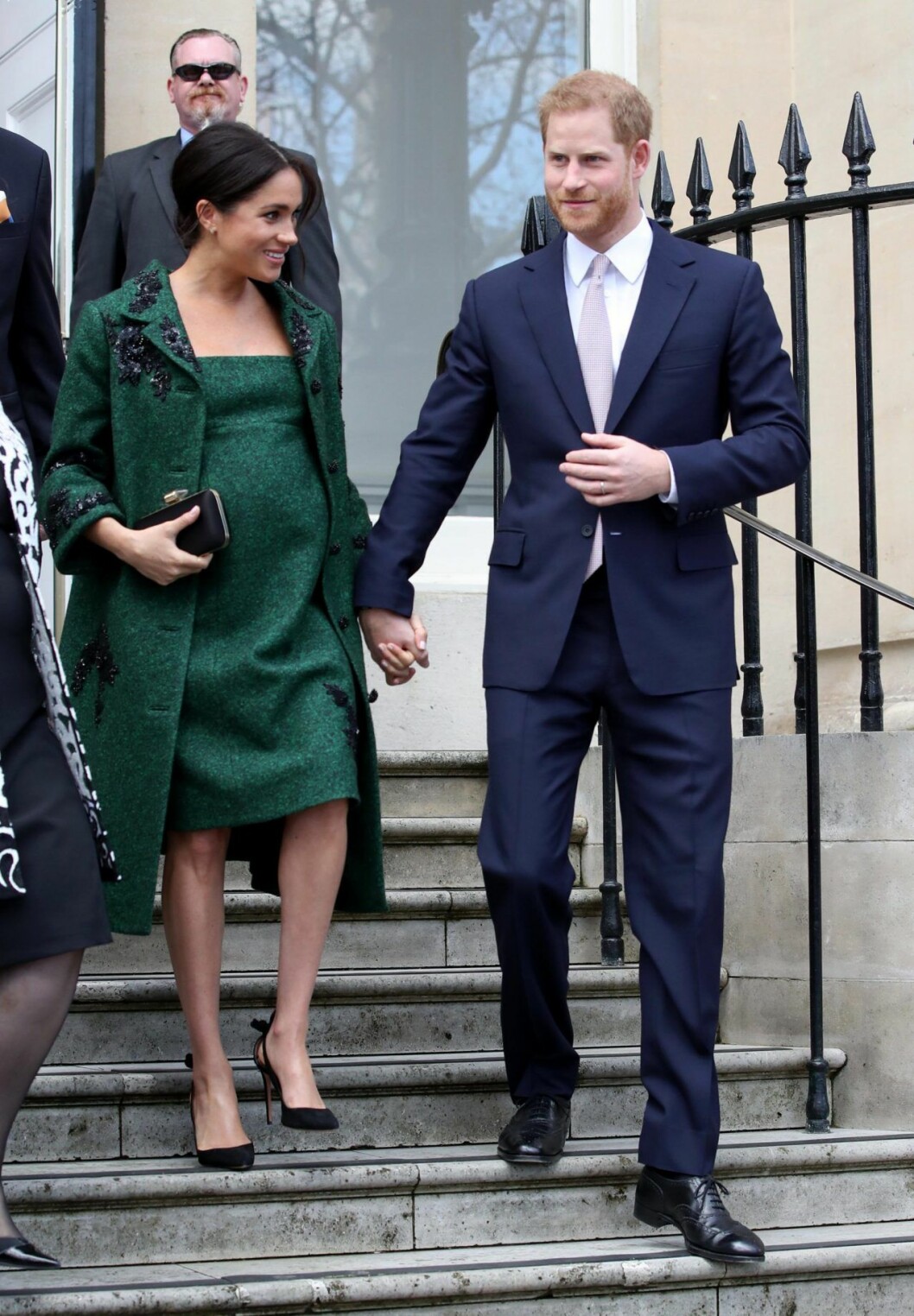 Meghan i gröna toner