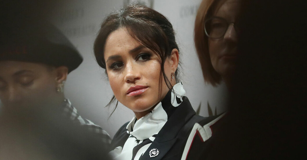 08/03/2019. London, United Kingdom: Meghan Markle, The Duchess of Sussex takes part in a panel discussion in London, convened by the Queen’s Commonwealth Trust to mark International Women’s Day (i-Images / Polaris) Meghan är inte nöjd med den brittiska pressen.