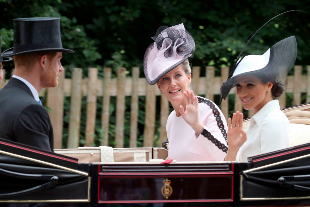 Meghan på The Royal Ascot.