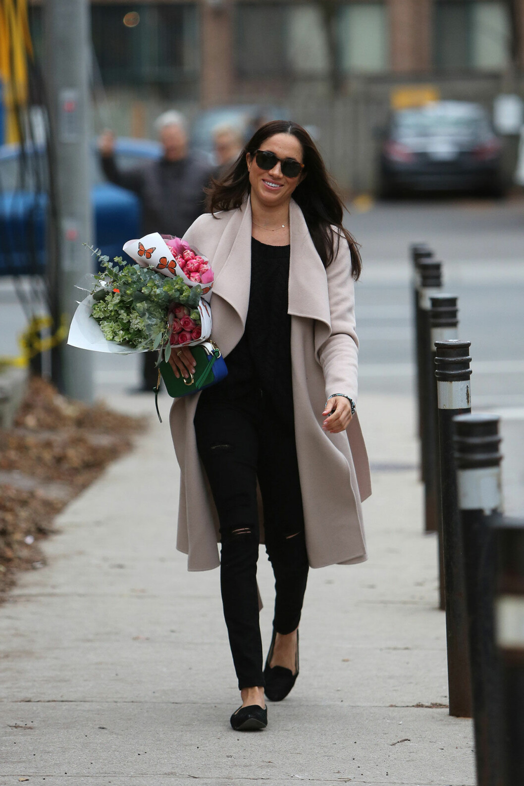 Meghan i Toronto 2016, när hon bar det omskrivande halsbandet. Meghan i Toront