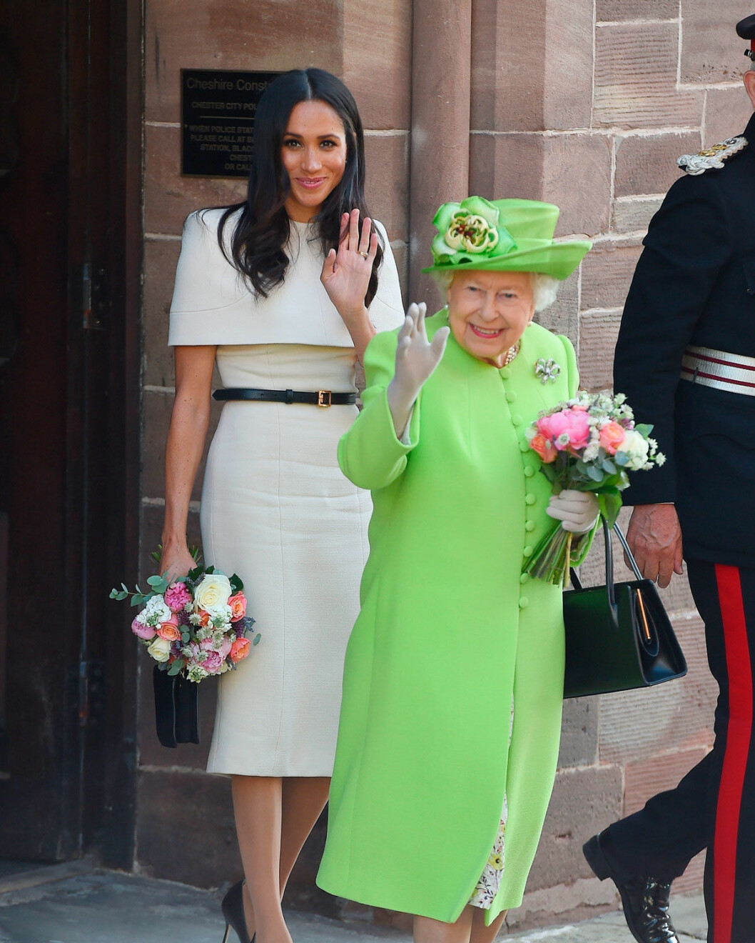 Meghan och Elizabeth.