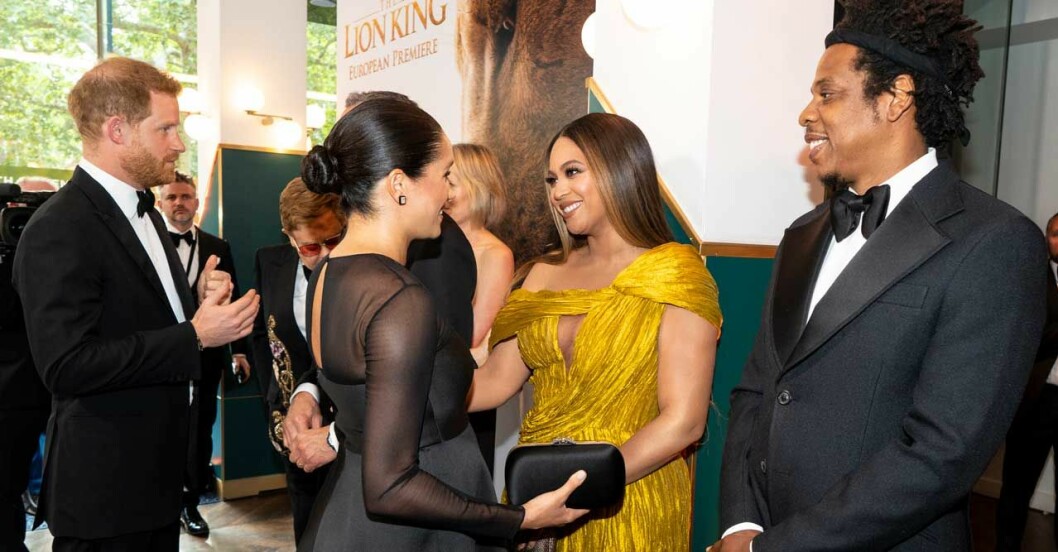 Beyoncé och Meghan Markle. Harry Meghan Beyonce